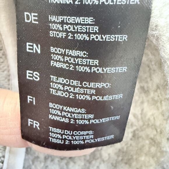 Kuhl Fleece Jacket Womens Small Light Gray Ascendyr Hooded Hiking Full Zip Gorp - Picture 12 of 14